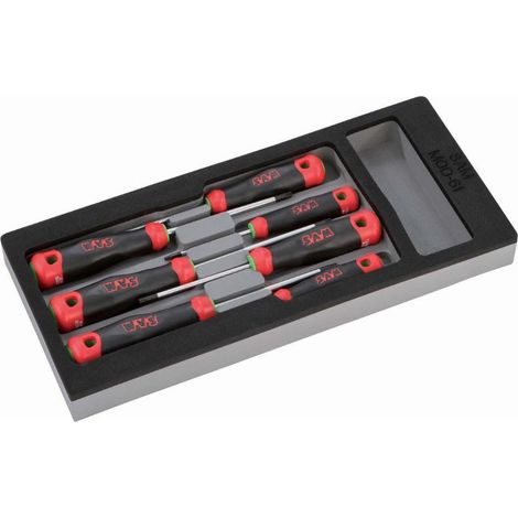 Module mousse 1/3 de 7 tournevis bi-matière torx® SAM - TXJ7MM (1/3)