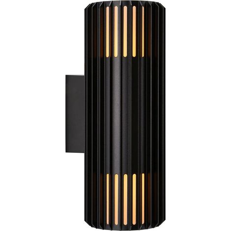 Design outdoor lamp Aludra double - black - 2418121203