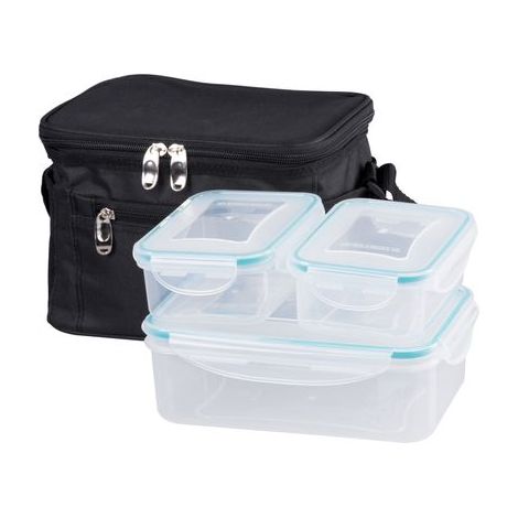 Dose MagicHome, rechteckig, mit Thermotasche, 3er Set, 1x 1500 ml + 2x 500 ml