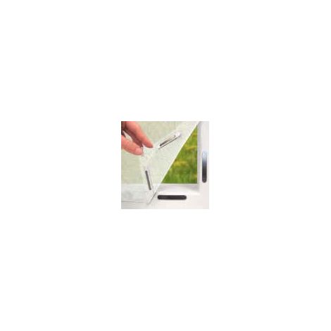 Moustiquaire de fenêtre avec Fixation magnétique innovante, Moustiquaire jusqu'à 130 x 150 cm découpable Individuellement,Pas de perçage ni de vissage