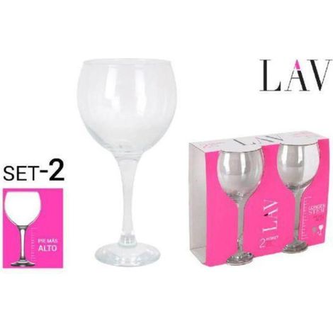 64,5 cls copa combinado gintonic pie alto 645cc misket lav - caja 2 unidades