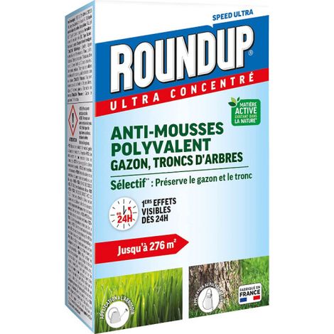 ROUNDUP Anti-musgo - Hierba y troncos de árboles - 500ml