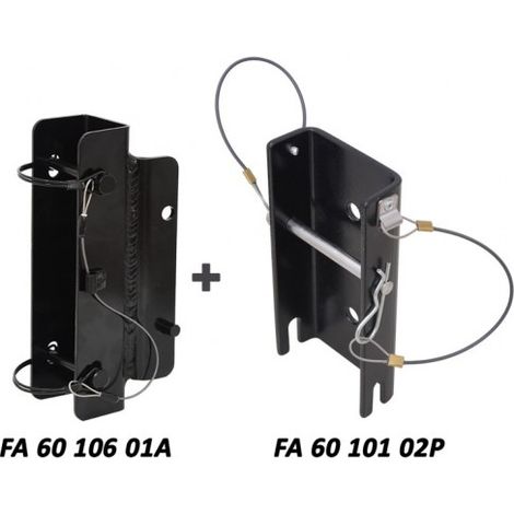 KRATOS SAFETY - EASYSAFEWAY 2 - Ensemble platines d'adaptation universelles pour treuils de travail et de sauvetage (1/2)