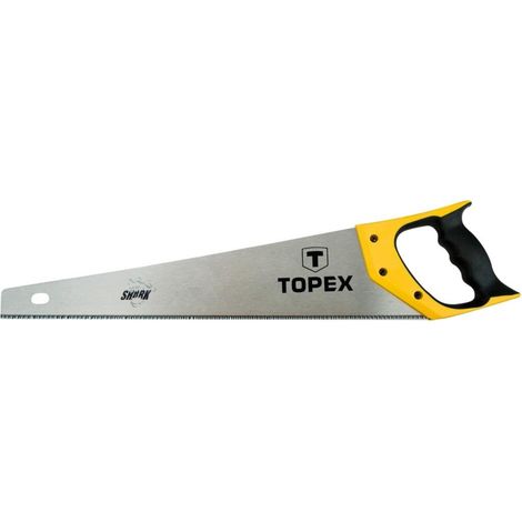 Sega manuale Topex shark lama acciaio 450 mm 11 TPI