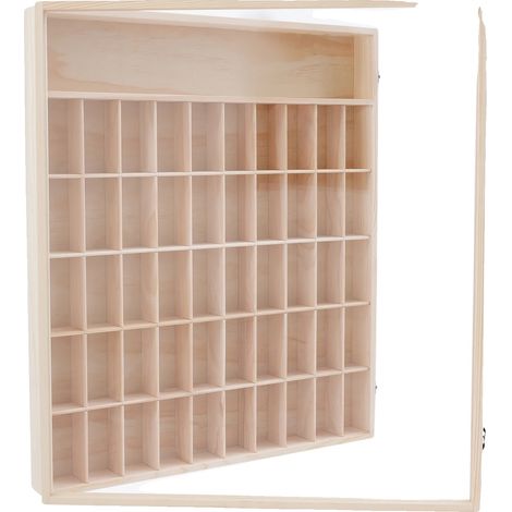 Vitrine, Design mural, 50 compartiments, 50-compartiments (1/2)