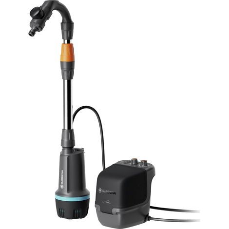 GARDENA Akku-Regenfasspumpe 2400 ComfortAutomatic 18V P4A solo Système de récupération des eaux de p