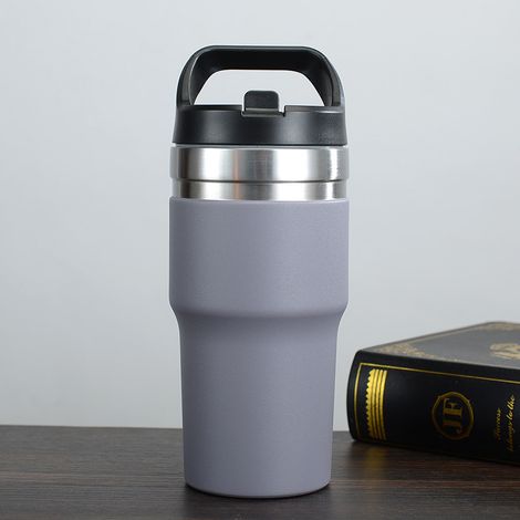 Gobelet Voiture 304 Inox Isotherme Tasse Café Auto Tasse à Glace Verre à Eau Portable (1/5)