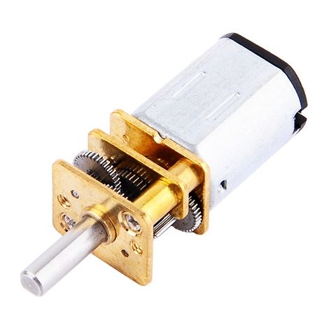 Moteur CC GA12-N20 12 V CC 300 tr/min à réducteur avec boîte de vitesses métallique (1/5)