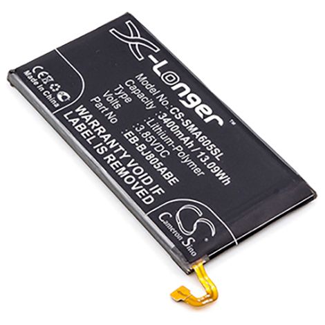 NX - Batterie téléphone, smartphone, GSM pour Samsung Galaxy A6 Plus 3.85V 3400mAh - EB- (1/4)