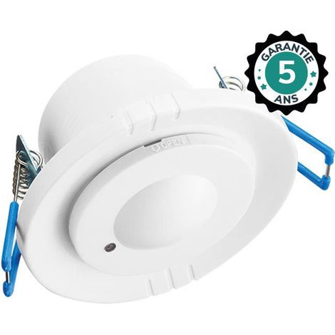 Rilevatore di movimento a radiofrequenza 5.8GHz incassabile 360 – Garanzia 5 anni Miidex Lighting® (1/2)