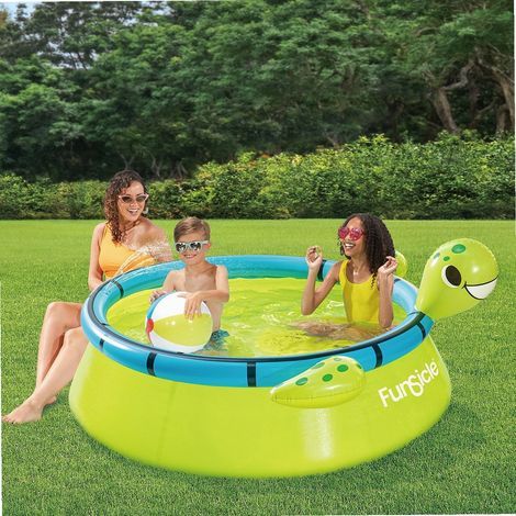 [JAMAIS UTILISÉ] Piscine auto stable tortue Funsicle Ø1,83m x51cm