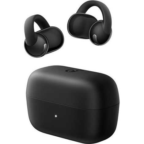 Soundcore C50i Auricolari Bluetooth Open-Ear Clip-On, Driver 12mm, Bluetooth 6.0, IP55, 28 Ore, Nero (1/4)
