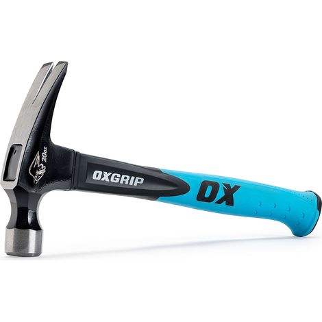 OX Trade Claw Hammer with Fiberglass Handle - 20oz (1 Unit) (1/2)