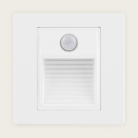 LED Wandeinbauleuchte mit PIR-Sensor Pruit 3000K Weiß Warmweiß