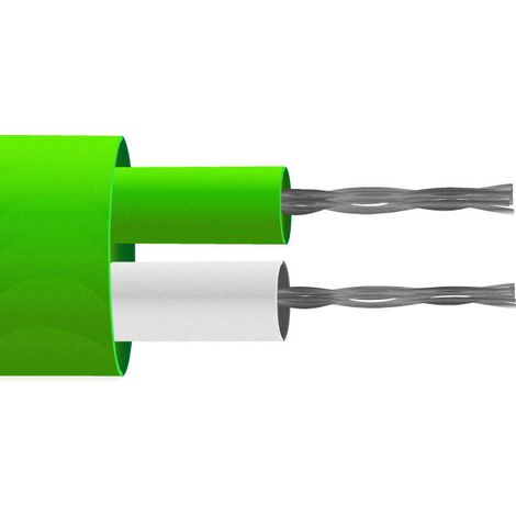 Câble pour thermocouple type K RS PRO, 10m, Non blindé, temp. max. +260°C, gaine PTFE ( Prix pour 1 )