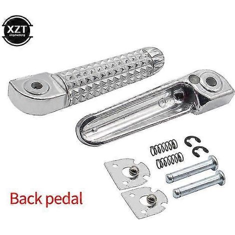 Motorrad-Fußrasten vorne/hinten mit Federung für Yamaha R1 R6 MT09 MT07 R3 R15 R25 FZ1 FZ6 YZF600 YZF1000 – hinten