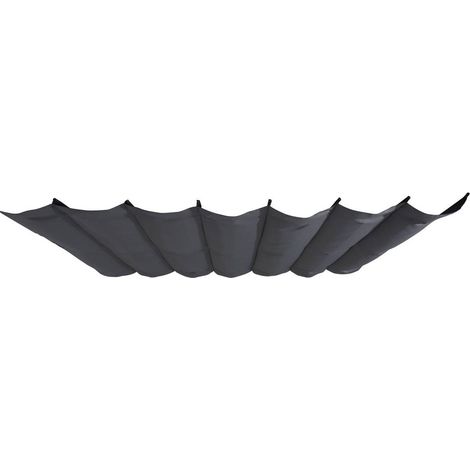 Hespéride - Pergola-Gewebe Enolie Schiefer 2.85x1.9m für Pergola Extensible Enolie 4x3,5m (1/2)