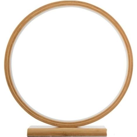 Lampe de Chevet LED Bambou Naturel 32cm - SILUMEN (1/3)