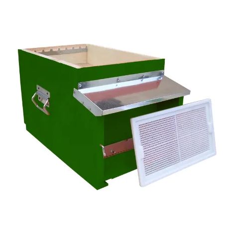 Arnia Dadant Blatt 10 favi solo nido fondo fisso antivarroa 21D 12kg - Verde