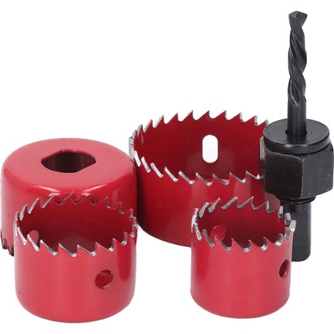 Set mit 5 M42-Stahllochsägen für Holz, Aluminium und Kunststoff sauberer Schnitt, präziser Lochschneider, professionelles Bohrset (1/5)