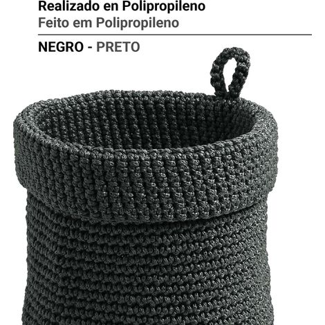 GEDY 10021400300 MALVA Organizador Negro - ref: 10021400300