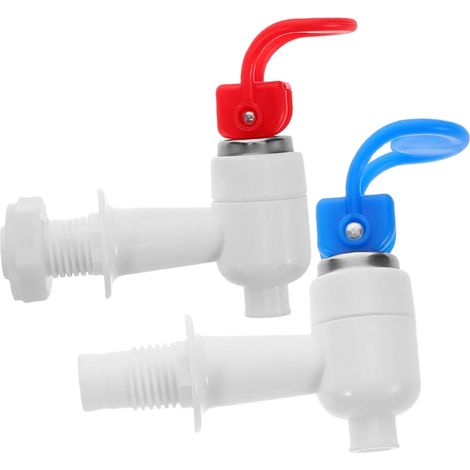 Valve Eau Froide Et Chaude En Plastique Réutilisable Anti-fuite Pour Distributeur D'eau De Carafe (1/5)