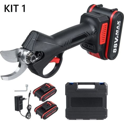 Secateur Electrique Sans Fil PRO 88v, Modele: Kit 1