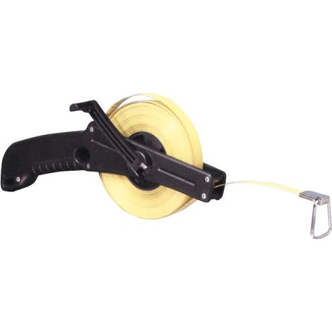 Mesure roulante longue ruban acier - 50 mètres