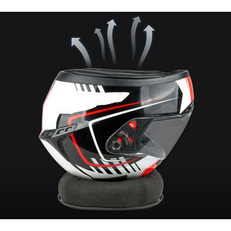 Porta casco da moto, tappetino di riparazione, porta casco da moto ad anello (1/5)