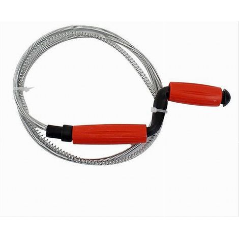 TRADE SHOP - Sturalavandino Molla Sturatubi Scarichi Spirale Disintasare Tubi ø6mmx1.5mt 59942 -