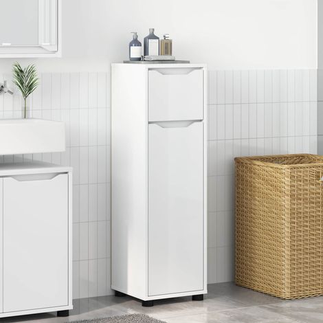 vidaXL Gabinete de Baño 30,5 x 30 x 101 cm Madera de ingeniería (1/5)