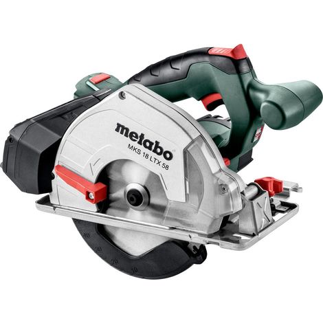Metabo MKS18LTX58 18v Cordless Metal Circular Saw Body Only In MetaBOX