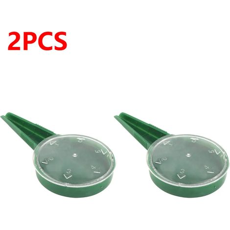 Semoir manuel polyvalent réglable à 5 positions Outil de plantation de jardin 2 pcs (Vert) (1/5)