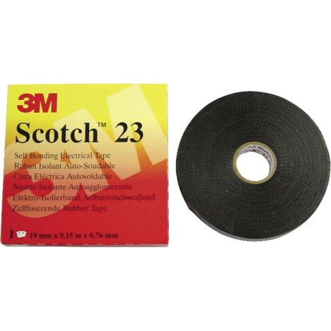 3M 80012 - Self-welding insulating tape - Scotch 23 - 9.15mx19mm