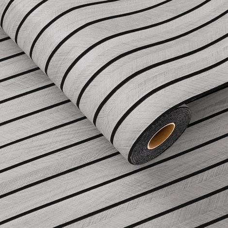 Panneaux acoustiques autocollants, Panneaux muraux en bois, 300x40cm Panneaux muraux avec aspect bois, Décoration murale, 3D Panneaux à lamelles en bois, Plaque de protection acoustique en placage de (1/5)