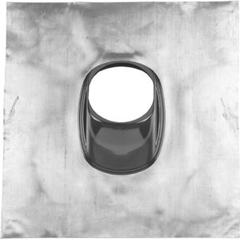 Ubbink Ubiflex chapeau de passage de toit universel 214mm 25-45° 70x1000mm noir (1/3)