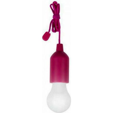 2 LAMPADINE COLORATA A LED RGB SENZA CORRENTE CON BATTERIE LAMPADA LUCE LIGHT 2 LAMPADE VIOLA