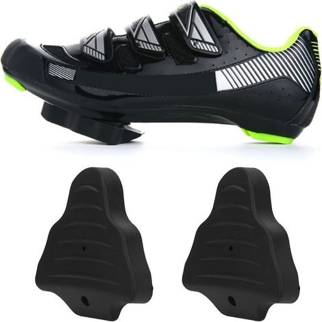 Cales de Pédale Antidérapantes Ride, 1 Paire de Cales en Caoutchouc Antidérapantes pour Chaussures de Cyclisme Coussin de Verrouillage de Pédale, pour Chaussures Fixes Et Flottantes Shimanospd SPD-SL (1/5)
