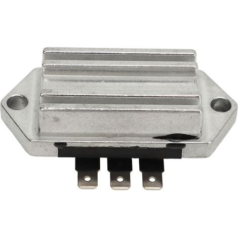 Regulador rectificador de motor Crezuo 4140309: Regulador rectificador de voltaje confiable para motores de 8 a 25 HP con alternadores de 15 amperios.-Crezuo