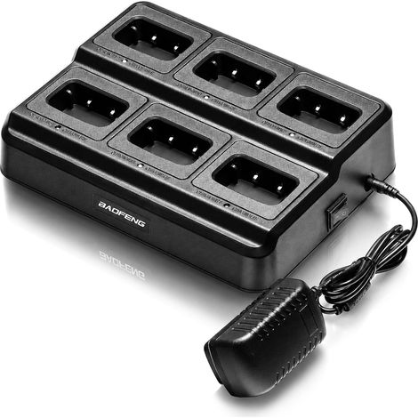 6-Sitzer-Ladestation für Baofeng BF-888S Multi-Ladegerät
