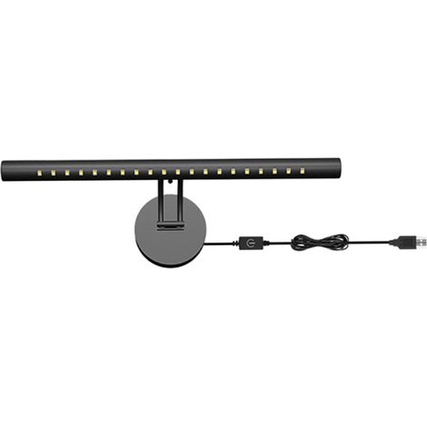 Aplique de pared LED de 40 cm (15,7 pulgadas) con control de luz sensible, brillo ajustable de forma continua, 3 colores y temperatura de color, ideal para baños o salas de estar. (1/5)