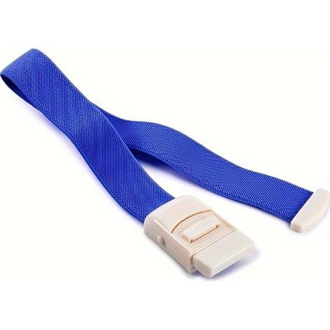 1 pièce de garrot d'urgence coloré à boucle de déblocage rapide : dispositif de premiers secours pour arrêter les saignements en cas d'urgence lors d'activités sportives extérieures Bleu (1/5)