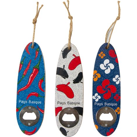 Signes Grimalt Apribottiglie Surf 3U Blu - Accessorio per gli amanti del vino - 20x6x1cm