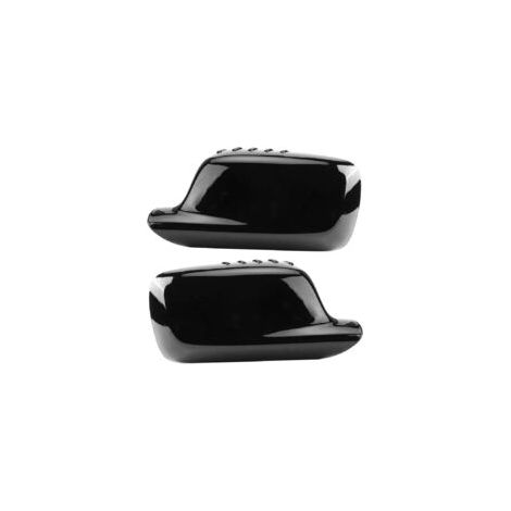 Paire de Coques de Rétroviseur Extérieur Gauche/Droite 51167074236 pour BMW E46 323Ci 325Ci 328Ci E65 E66 - Accessoire Auto
