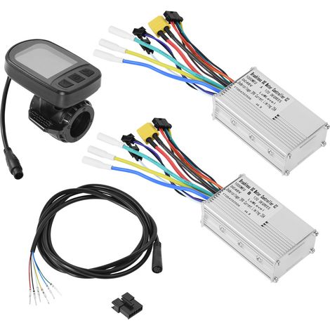 Kompatibel mit Zubehör und Armaturenbrett des KUGOO G-Booster Elektrorollers, 48V 1000W Dual-Antriebssteuerung (1/4)
