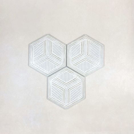 Carrelage Imitation Carreaux de Ciment HABITANIA 21x25 cm Luci (1/2)