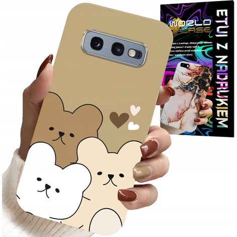 Hülle für Samsung Galaxy S10E – Teddybär, Teddybärmuster für die jüngsten Kinder (1/5)