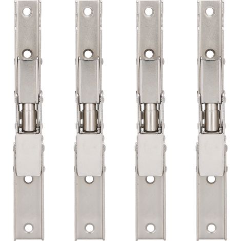 4 Ensembles de Charnières en Forme de Pont pour Portes d'Armoire, Fournitures de Quincaillerie pour Meubles