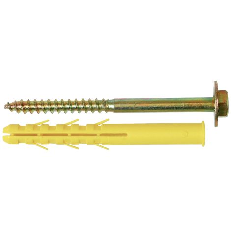 Taco de fijación para calentador de agua ING FIXATIONS - Ø 14 x L 130 mm - Pack de 4 - A150030