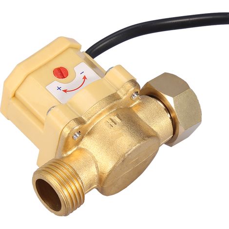 Pompe à eau à vis G1/2-G1/2 avec capteur de débit réglable, pressostat automatique, 220 V (1/5)
